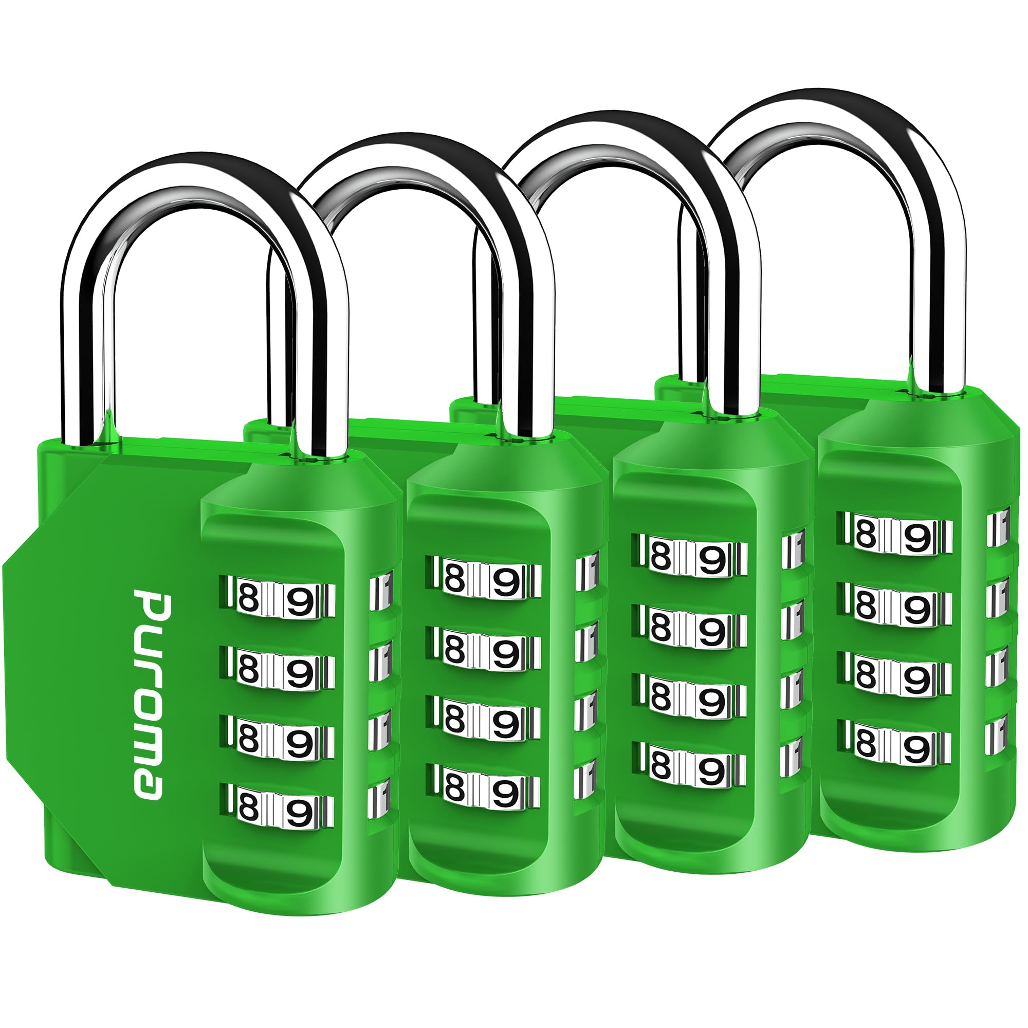 Puroma 2-Pack Combination Lock - Gym & Locker Security -19
