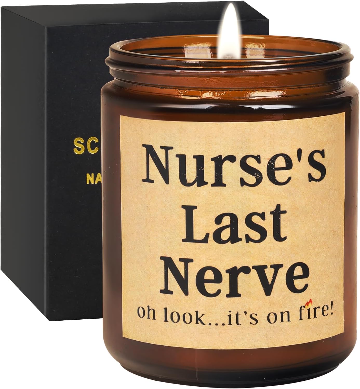 Nurse Gifts for Women Nurse's Last Never Candle Nurse