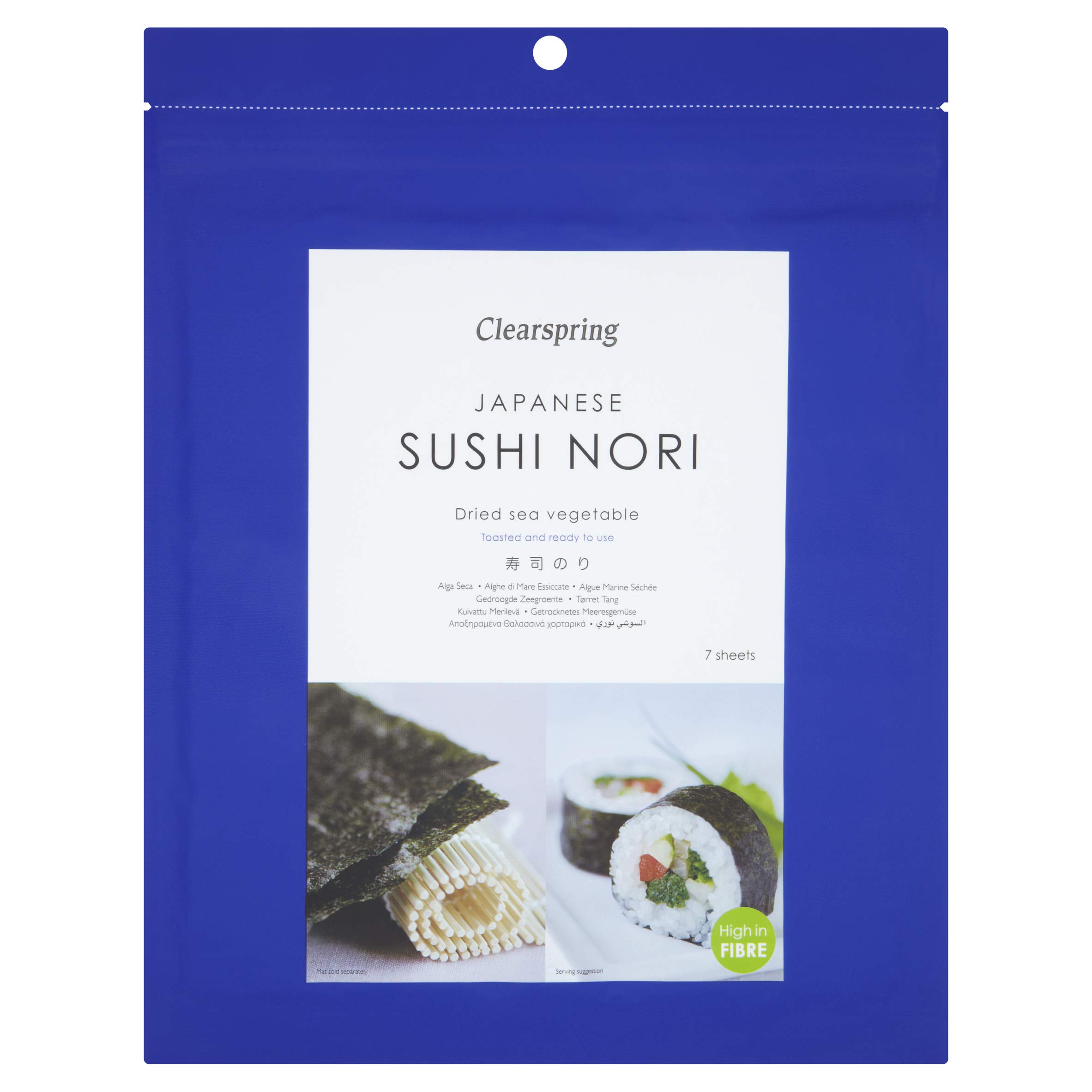 Clearspring | Sushi Nori - Toasted | 2 x 17g