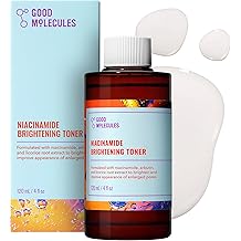 Good Molecules Niacinamide Brightening Toner - Toner for Face with Niacinamide and Arbutin for Skin Tone Balancing- Pore Minimizer, Facial Skin Care