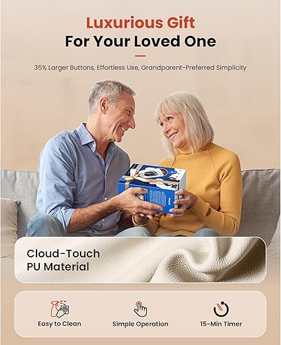 Miniatura 9 de BOB AND BRAD Masajeador de manos con calor y compresión, dedos individuales, elegible para FSA/HSA, masajeador de manos portátil inalámbrico HandSpa