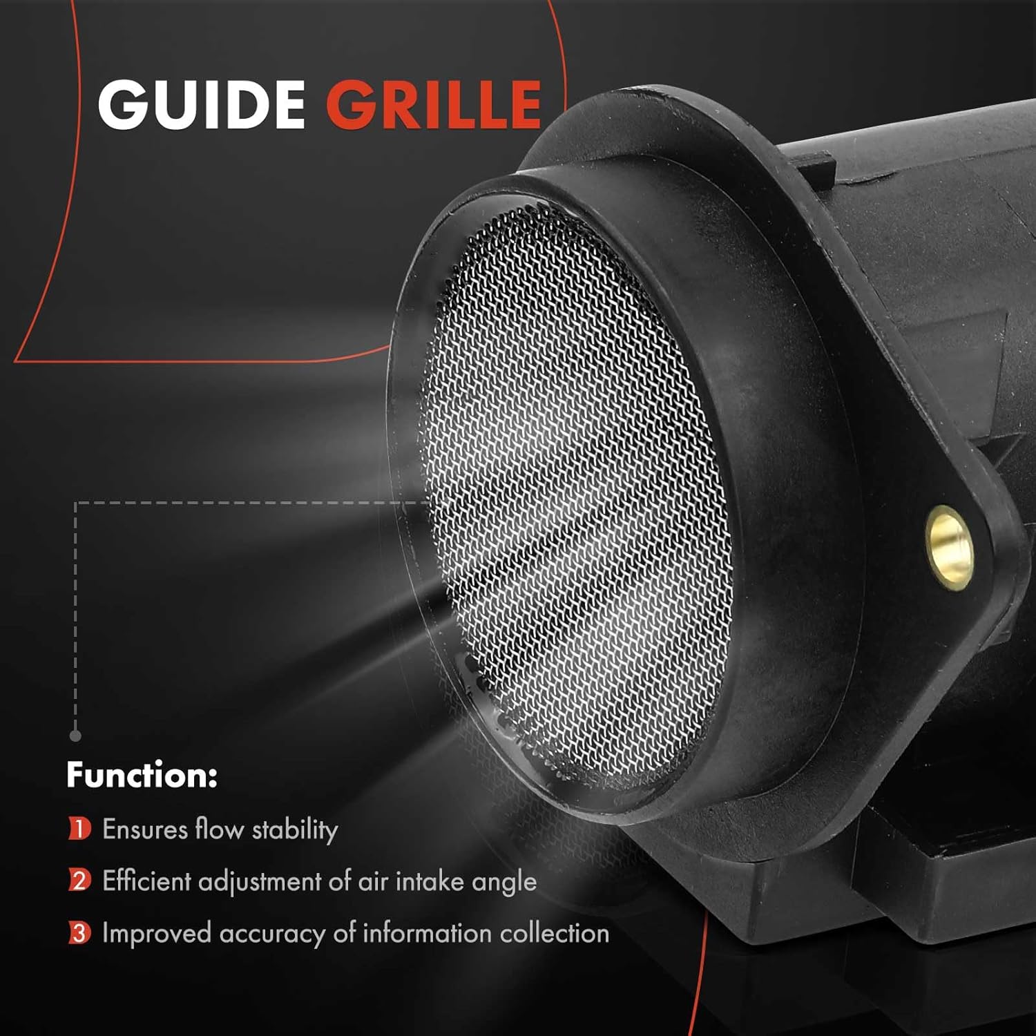A-Premium Mass Air Flow Sensor Compatible with Volkswagen Jetta 1997-1999 Passat 1996-1997 Golf 1997-1998 L4 1.9L SOHC Turbocharged Diesel