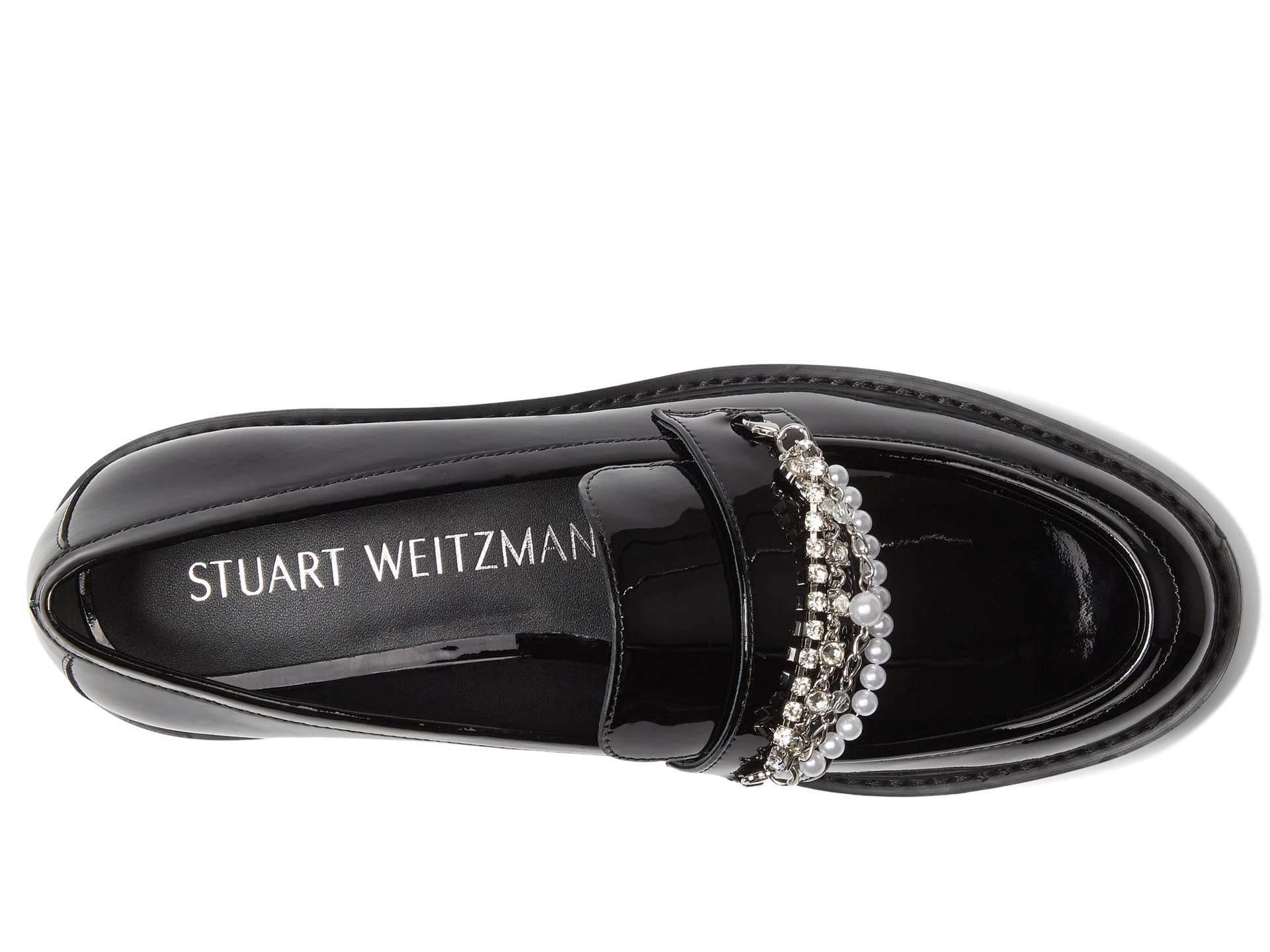 Stuart Weitzman Pearldrop Platform Loafer Black 8.5 B | B2B  display picture 1