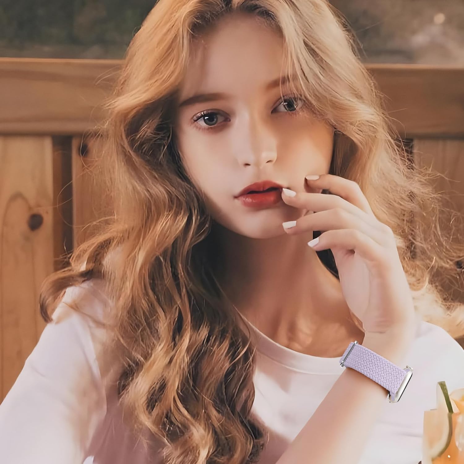 6 Pack Braided Stretchy Bands Compatible with Apple Watch Band 38mm 40mm 41mm 42mm 44mm 45mm 46mm 49mm Women Men, Adjustable Nylon Solo Loop Elastic Straps for iWatch Series 11 10 9 8 7 6 5 4 SE Ultra - Image 3