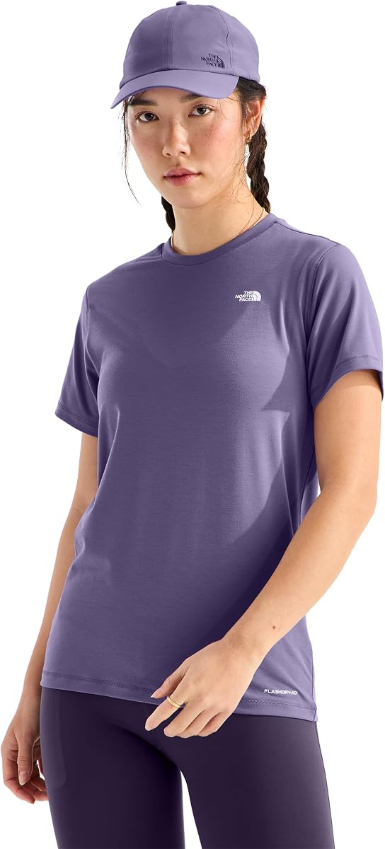 THE NORTH FACE Women's Adventure Tee | Short-sleeve Crewneck With Moisture Wicking Fabric, Set-in Sleeves