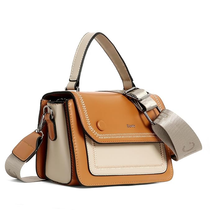 EXOTIC® Premium Embroidery Design Saddle Boxy Shoulder Bag for Women