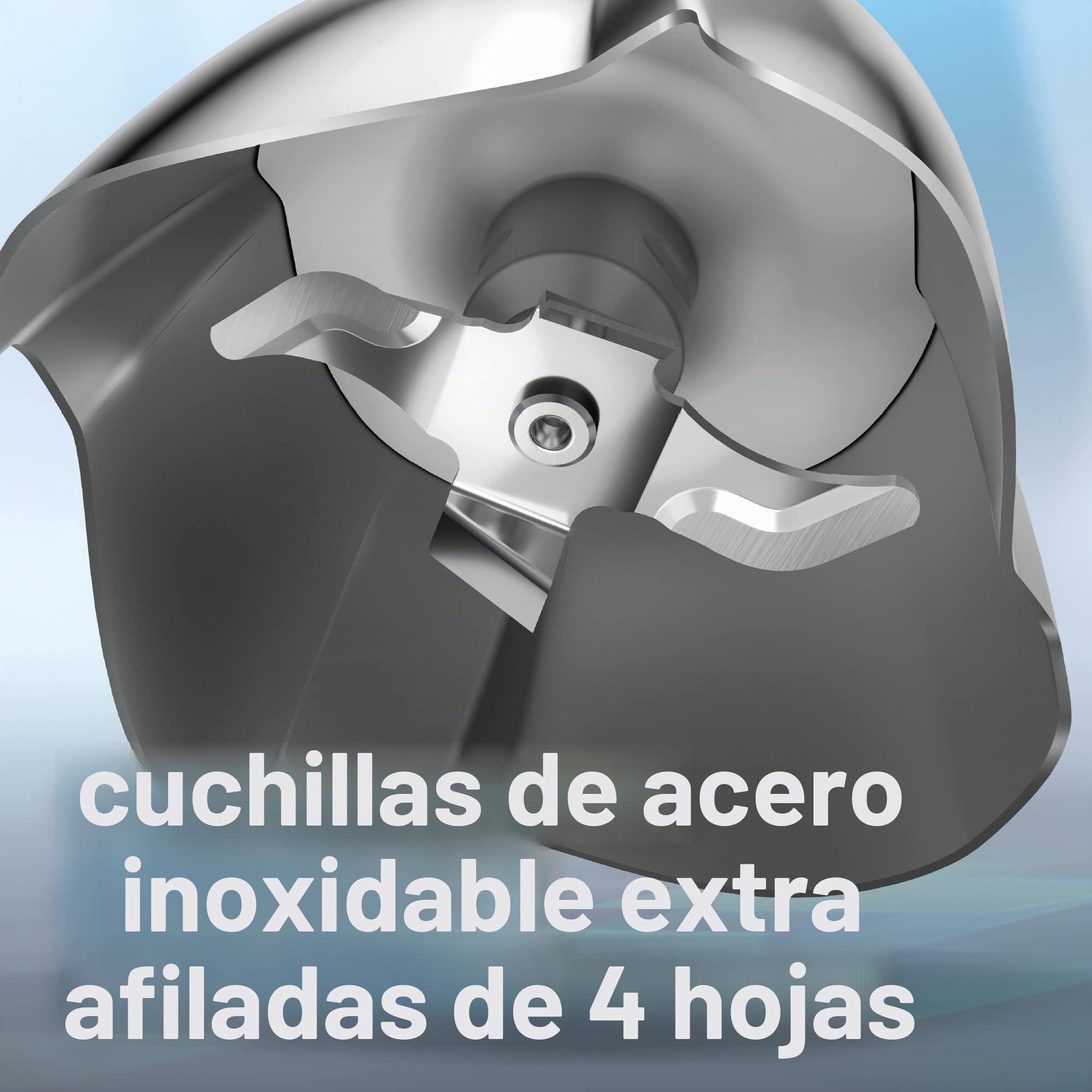 Bosch MSM6M673 ErgoMaster - Batidora de inmersión serie 6, mini picadora, prensa puré, cuenco multifunción y 4 otros accesorios incluidos, sistema de mezcla QuattroBlade System Pro,1000 vatios, plata