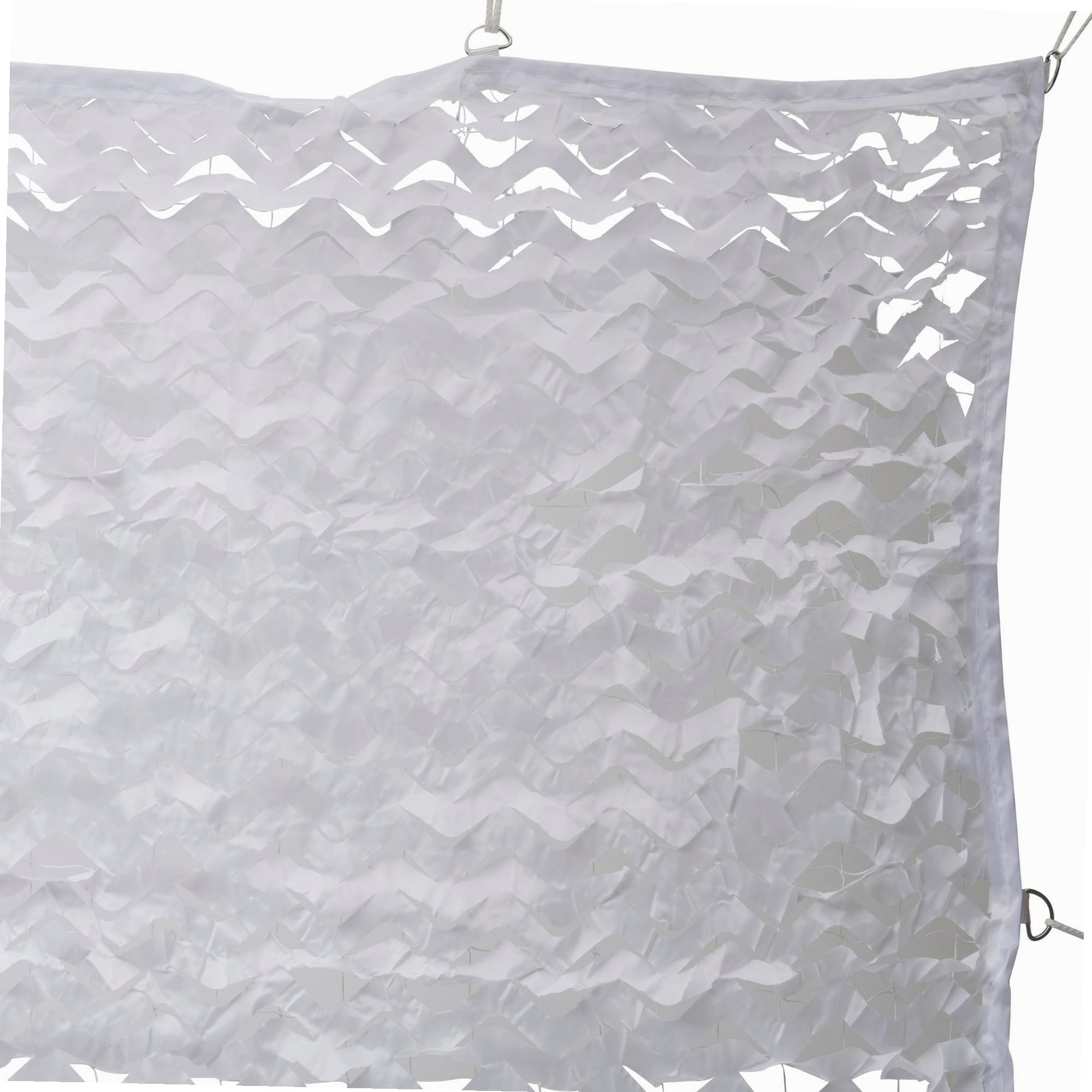 WERKA PRO Toile d'ombrage ajourée Blanche 3 x 3m