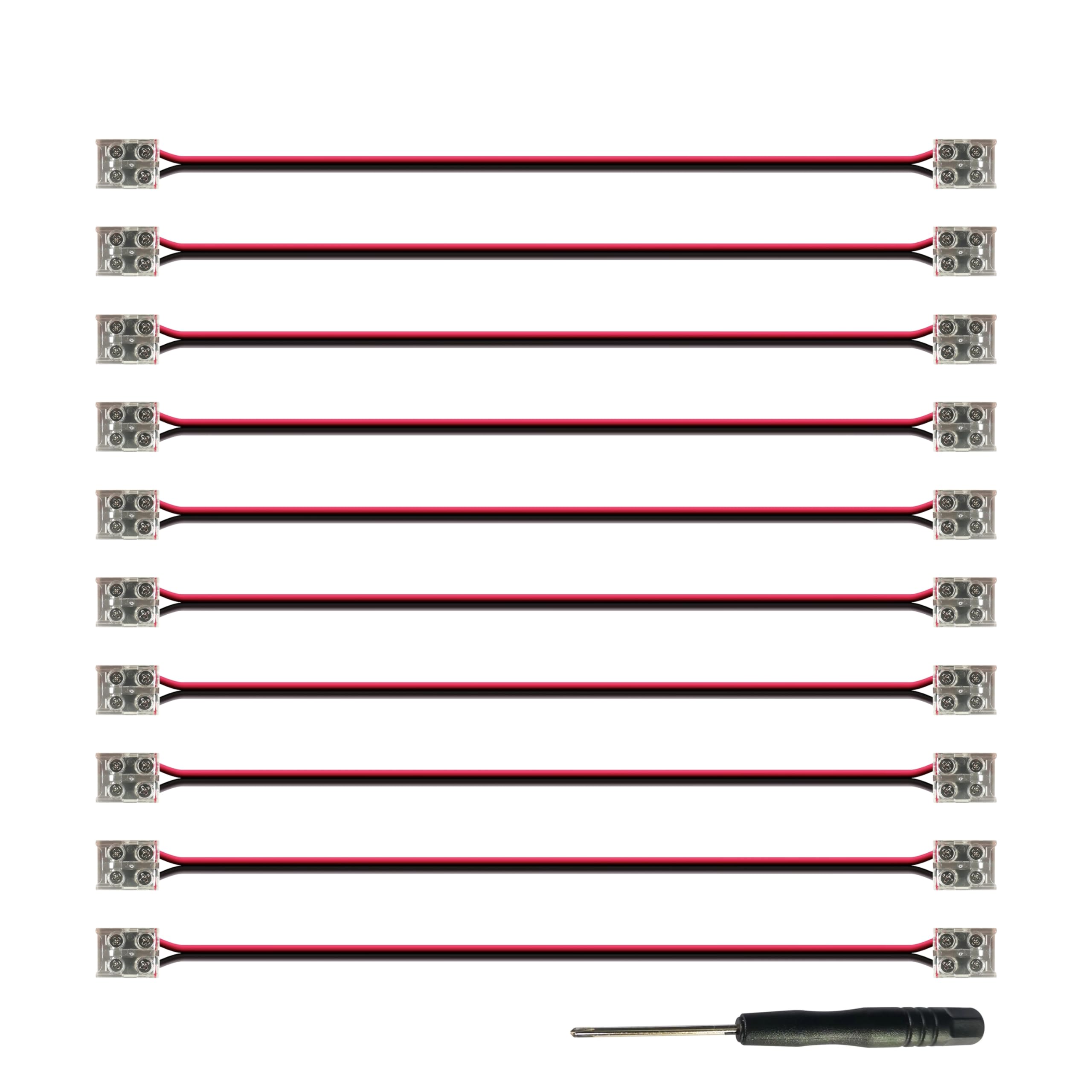 8mm LED Strip Connectors - Solderless & Easy Install -7