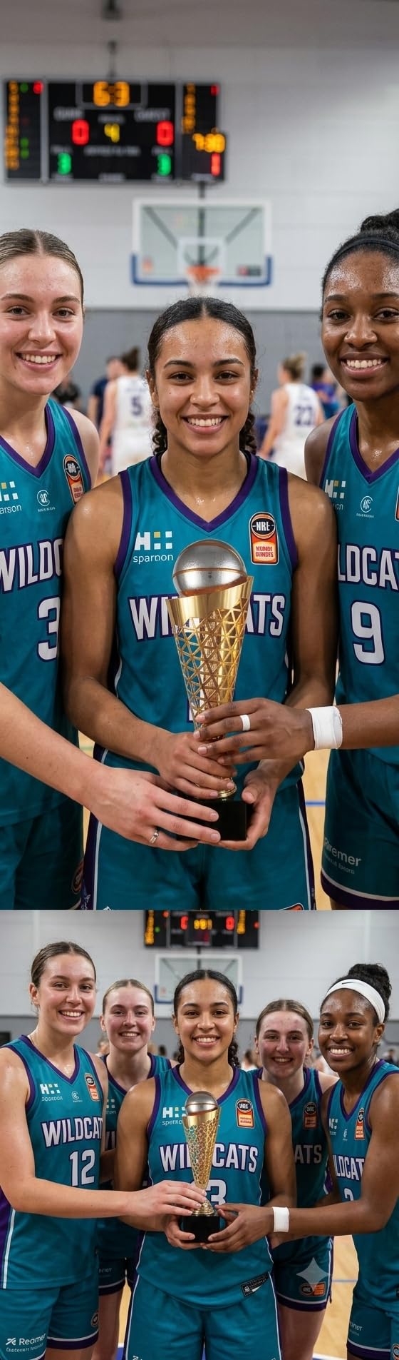 Trofeo de Baloncesto Muy Grande PERSONALIZADO Premio Balón de Basket de 48cm de altura