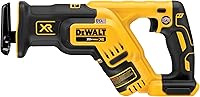 DEWALT DCS367B 20V MAX XR Brushless Cordless Reciprocating Saw - Compact, Variable Speed, LED Light, Tool Only