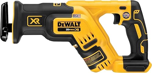 DEWALT DCS367B 20V Max XR Sierra de sable compacta sin escobillas, (sólo herramienta)