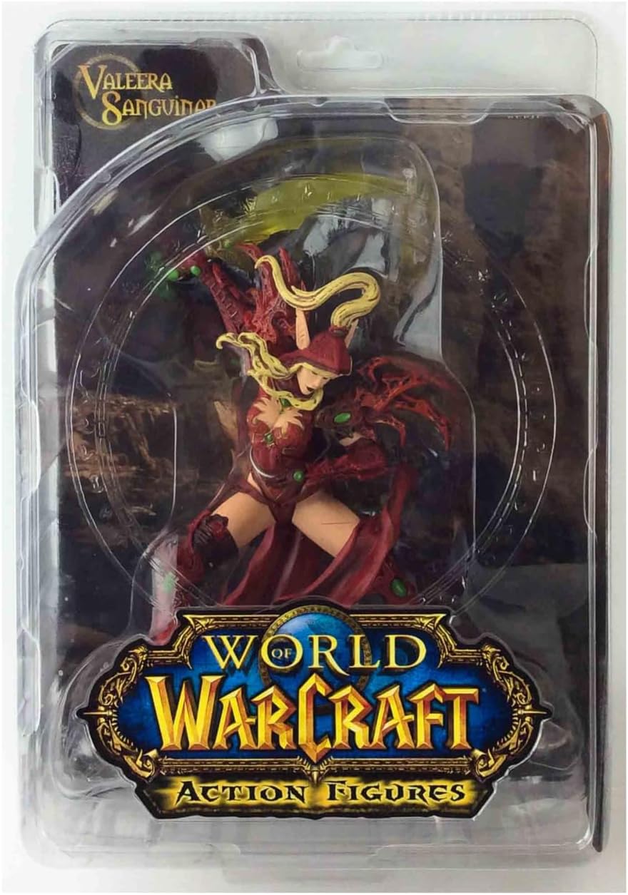 World of Warcraft Series 1 Valeera Sanguinar Blood Elf Rogue Action Figure