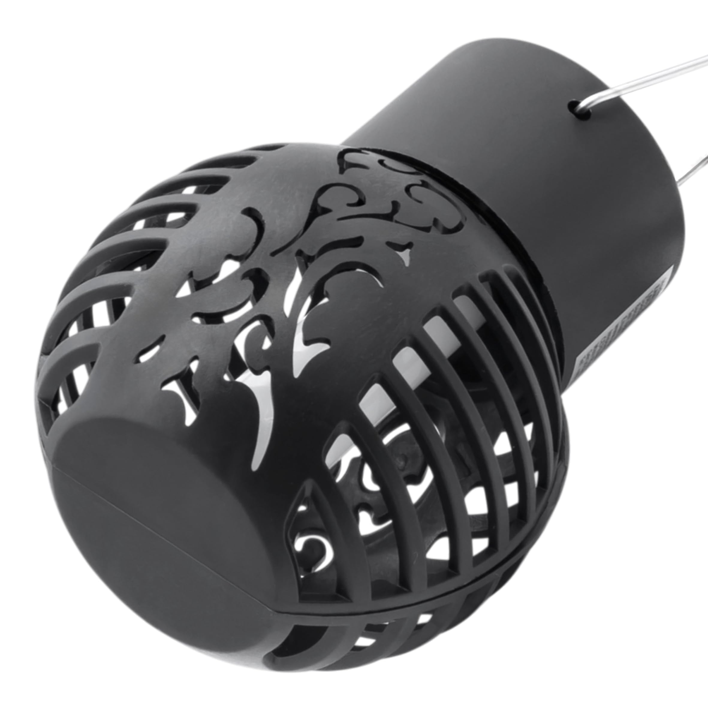 Lanterna solare a LED piccola con effetto fiamma, set da 6 pezzi, mini lanterna 9 x 7 cm, da appendere per esterni, lanterna decorativa da giardino, lampada solare a sospensione