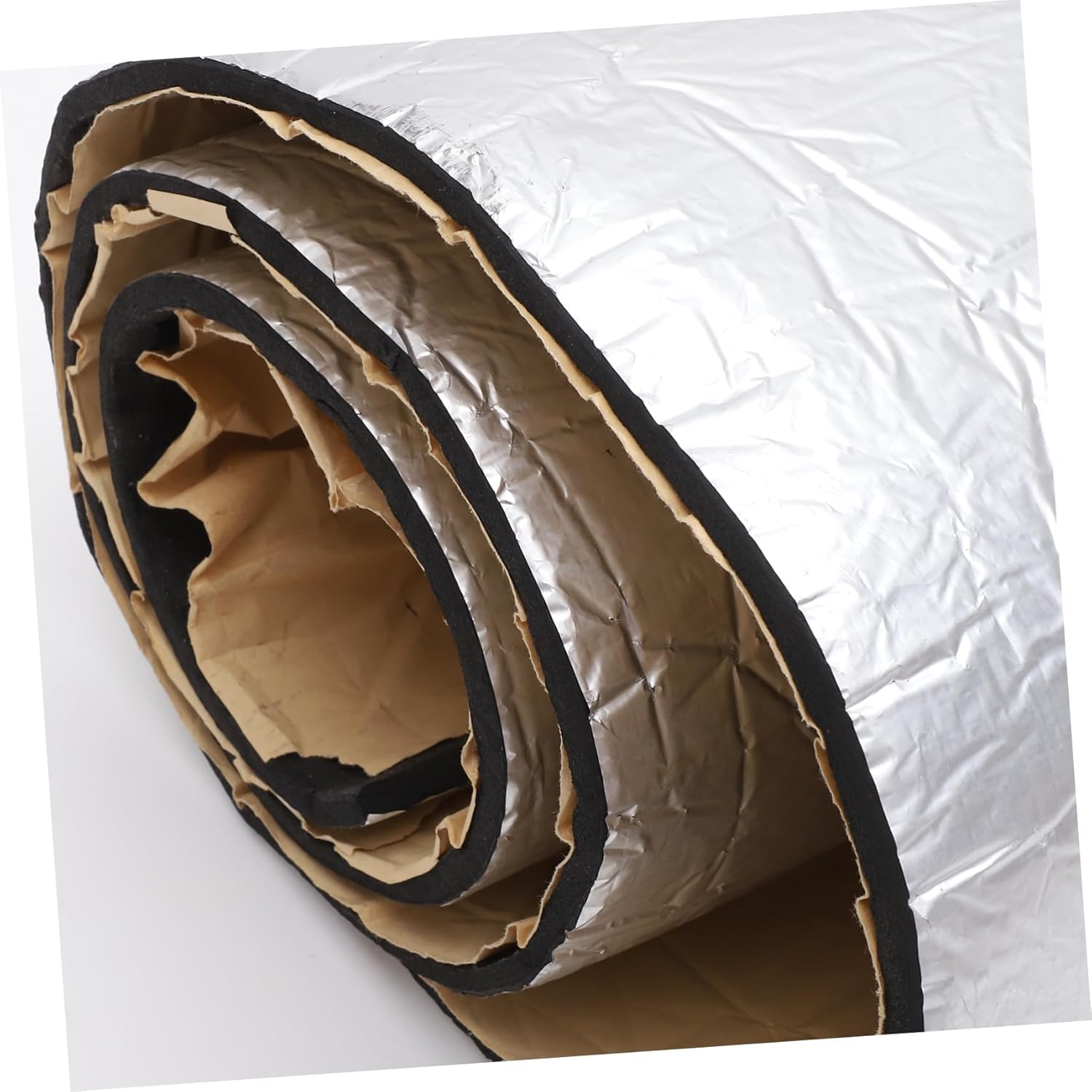 Engine Sound Insulation Pad Automotive Noise Reduction and Heat Resistance Panel with Adhesive Backing Sound Absorbing and Thermal Barrier for Car Engine Compartments