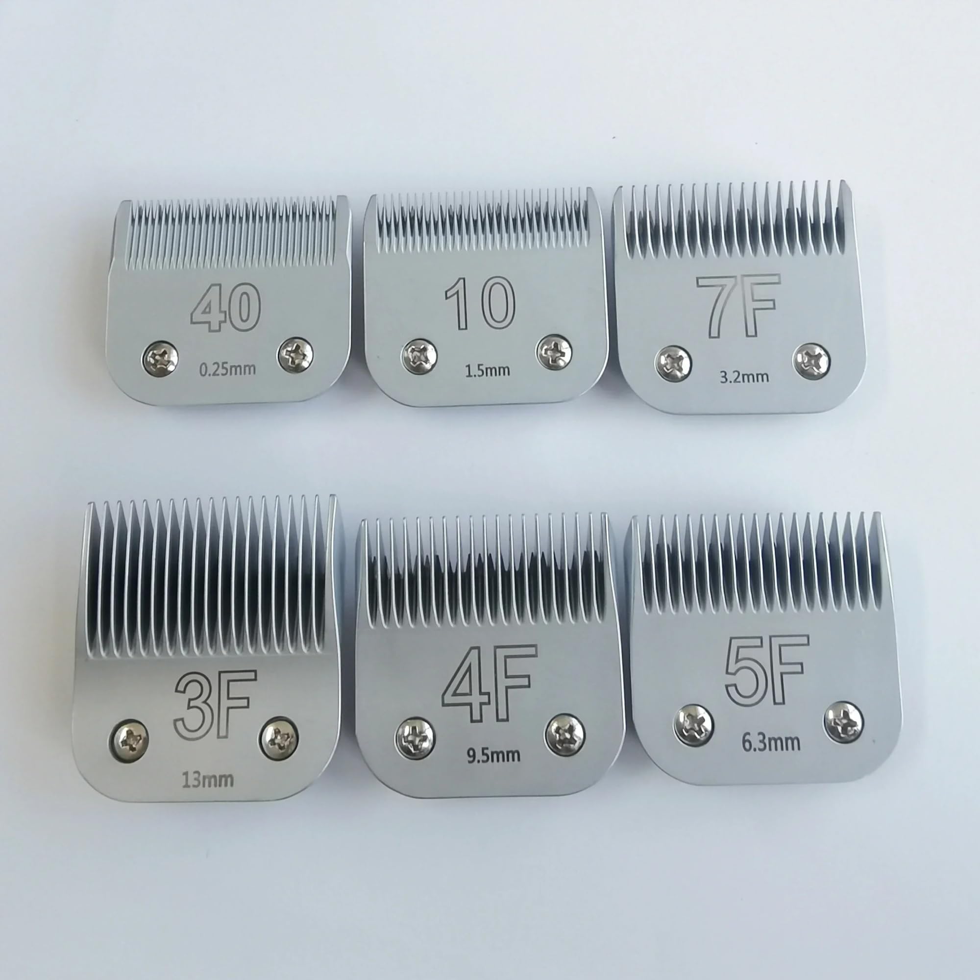 Lama A5 Compatibile, Compatibile Con Andis, Compatibile Con Laube, Tosatrice For Cani Da Compagnia(6PCS)