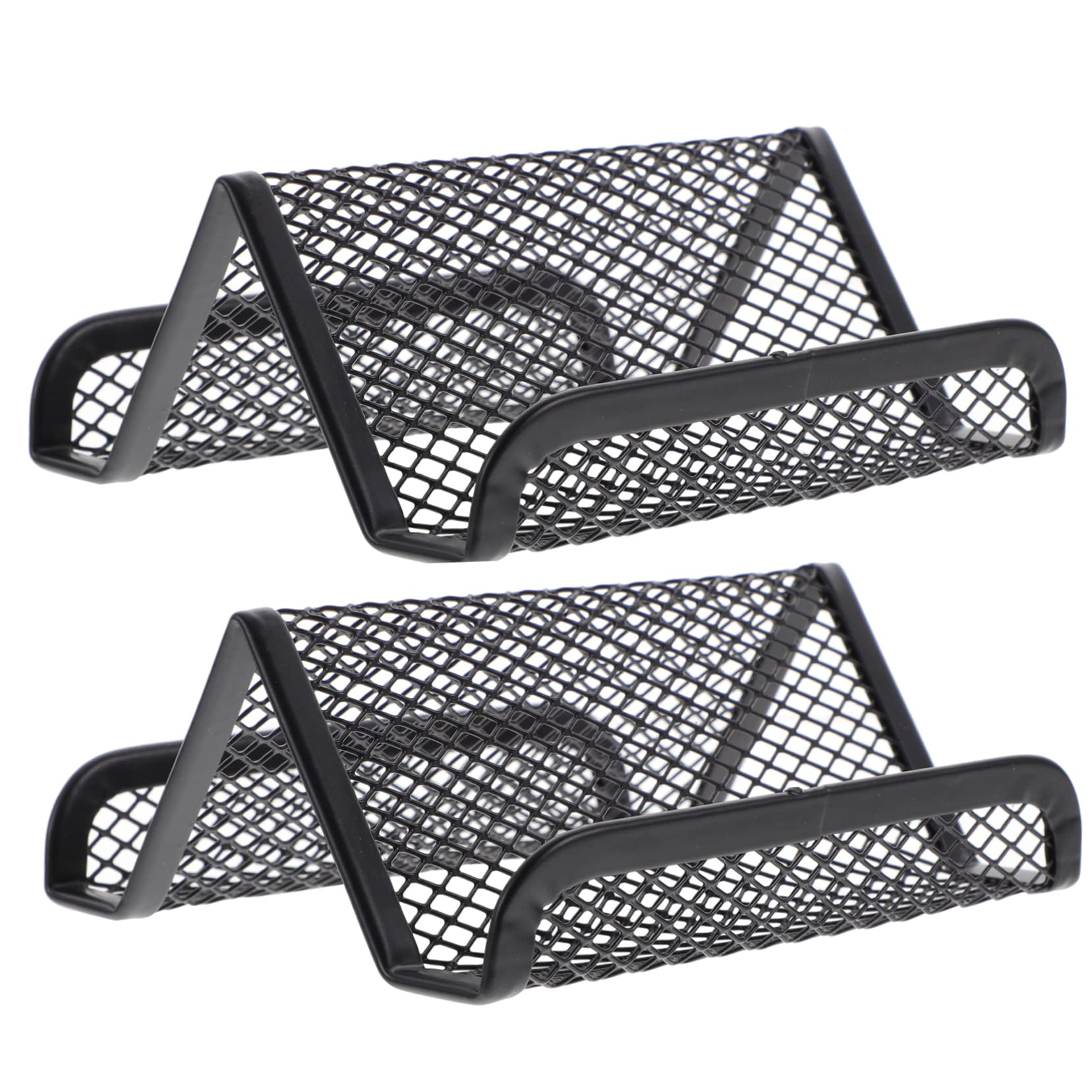 NUOBESTY 10pezzi Portabiglietti Da Visita Supporti Eleganti Per Carte Organizer Per Ufficio e Casa Design Stabile e Resistente