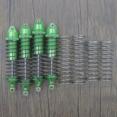 Miniatura 7 de RCAWD 4 amortiguadores de aleación, delanteros y traseros, compatibles con ARRMA 3S BLX, amortiguador y amortiguador para Arrma New, Old, Big Rock,