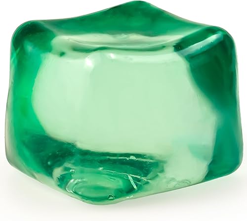 Cubo sensorial para el estrés, cubo de hielo relleno de gel de alta densidad, juguete para aliviar la ansiedad, levantamiento lento, TDAH y ayuda
