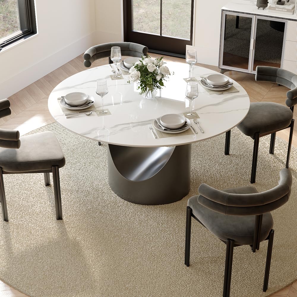 POVISON Round Dining Table