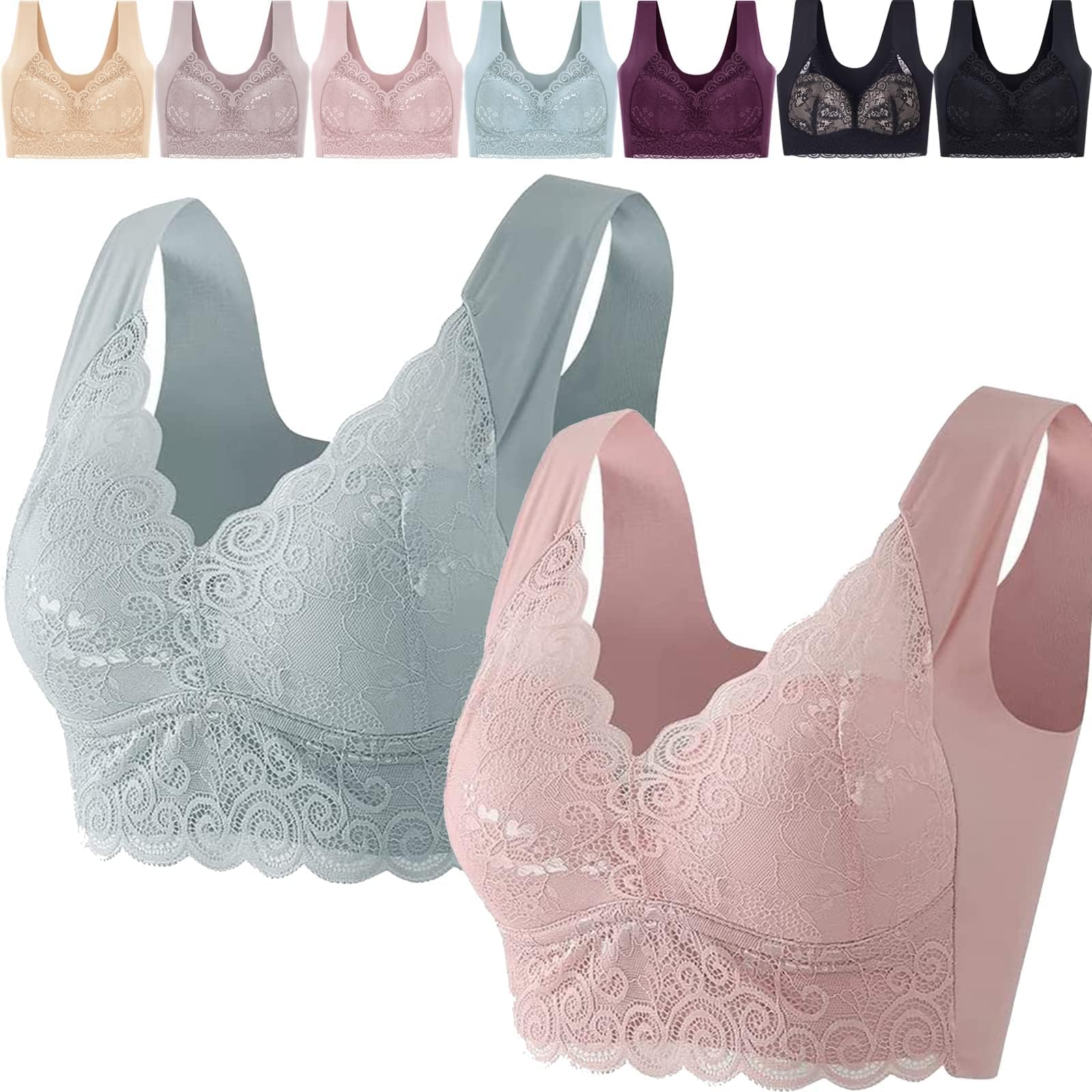 JOCCOSHealthfit Tourmaline Lymphatic Shaping and Powerful Lifting & Breast Enhancement Bra for Women