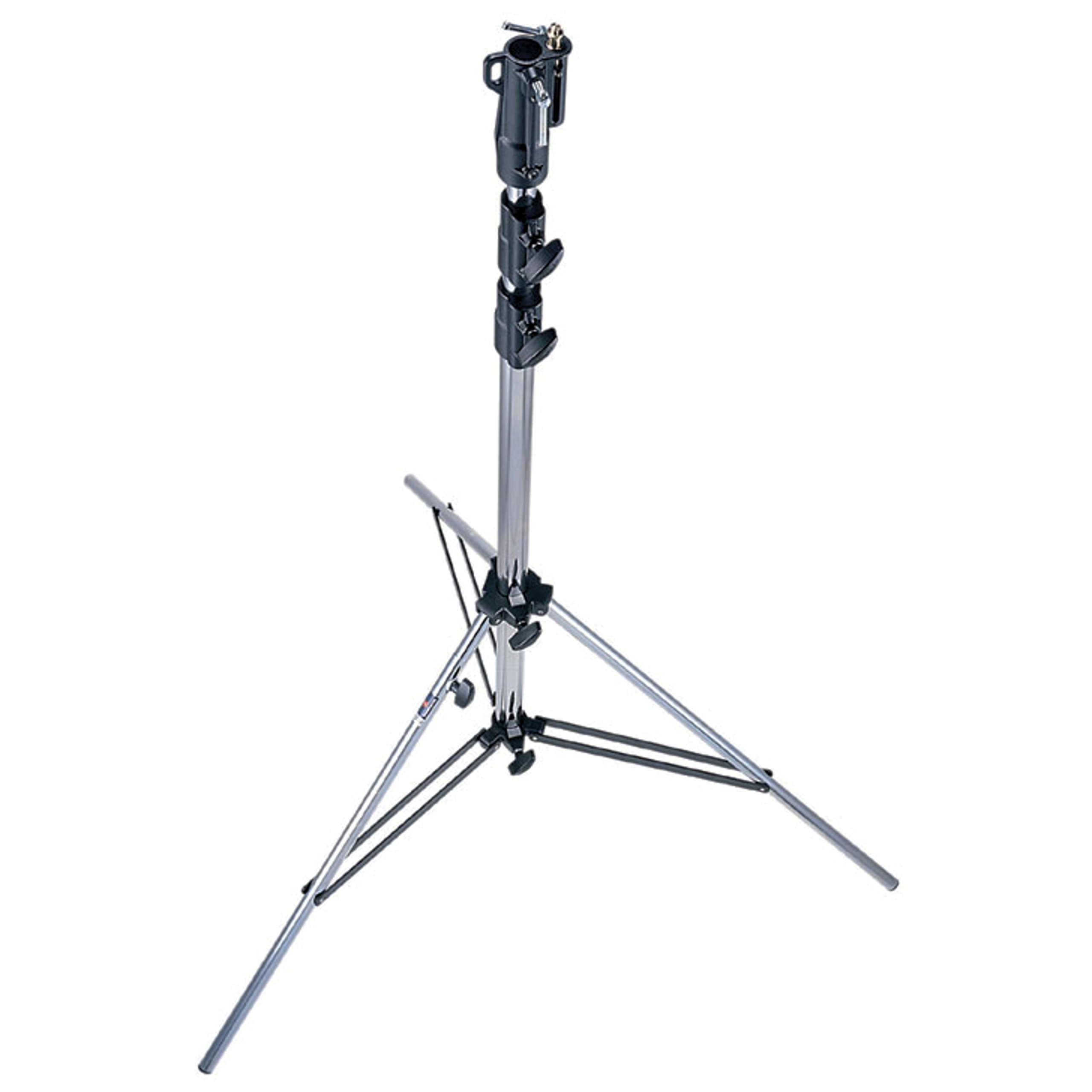Manfrotto Heavy Duty - Trípode para cámara, Normal, Color Cromado