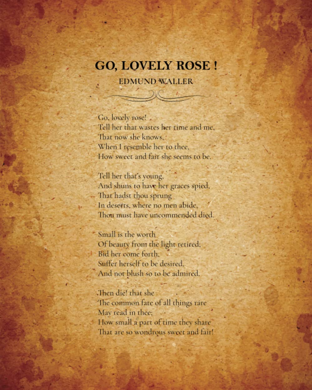 🌱 Go lovely rose poem. 10 of the Best Poems about Roses. 20221019