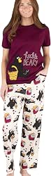 Lazy One Novelty Pajamas Two Piece Set For Women –