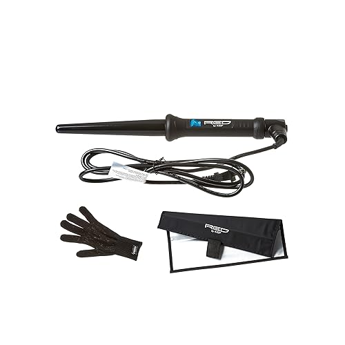 Miniatura 2 de Kiss Productos Rizador cónico rojo, 1"-1/2", 1.2 Libra