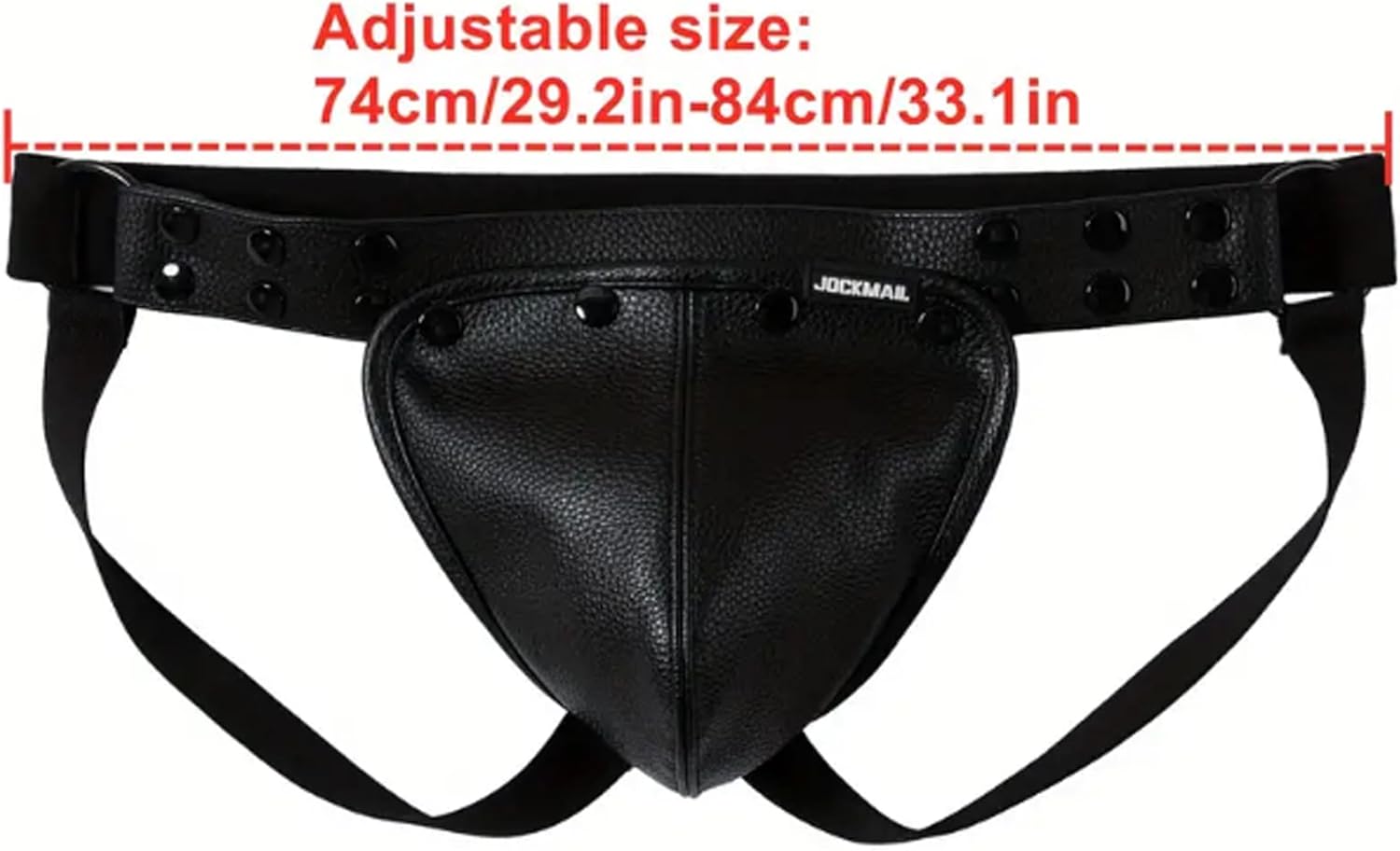 JOCKMAIL Men's Jockstrap Underwear Adjustable Sexy Jock Straps with Detachable Pouch Breathable Sport Underwear 2 Pack - Image 5