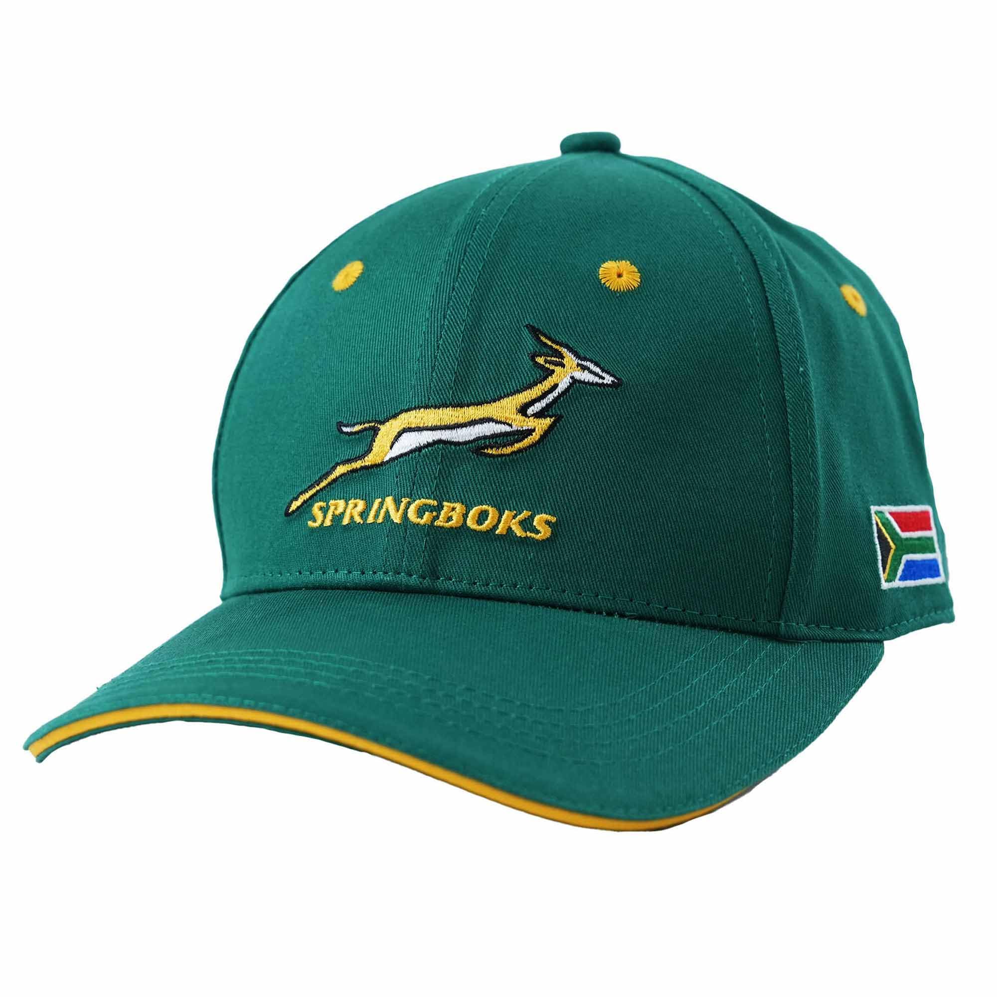 GIFTS 4 ALL Official Springboks Rugby Fans Baseball Cap, Adult South Africa Sports Cap, Springboks Champions Hat, Bokke Baseball Cap Green