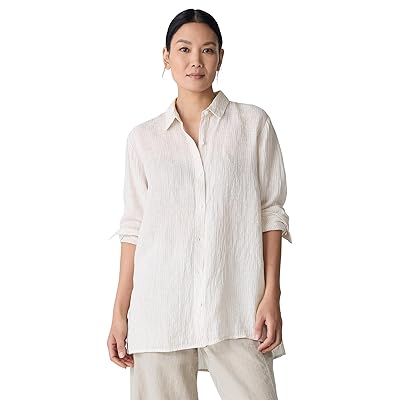 Eileen Fisher Classic Collar Shirt Women