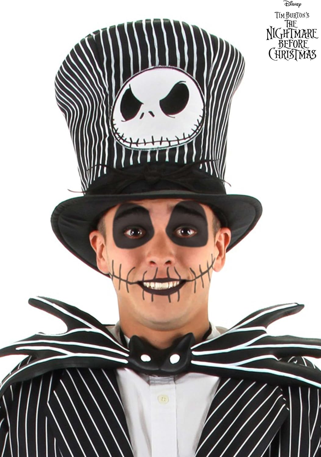 Spooktacular Jack Top Hat - Standard Size | Plush and Perfect for your Halloween Adventures!