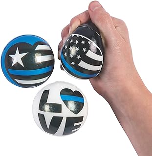 THIN BLUE LINE STRESS TOY - Toys - 12 Pieces