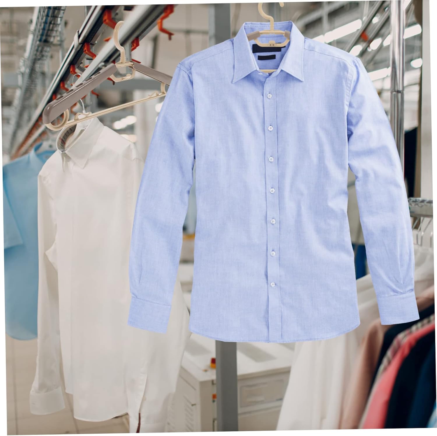 10pcs Adjustable Hangers for Dorm Extra Wide Coated Hangers for Coats Pants Jeans Space Saving No Bump