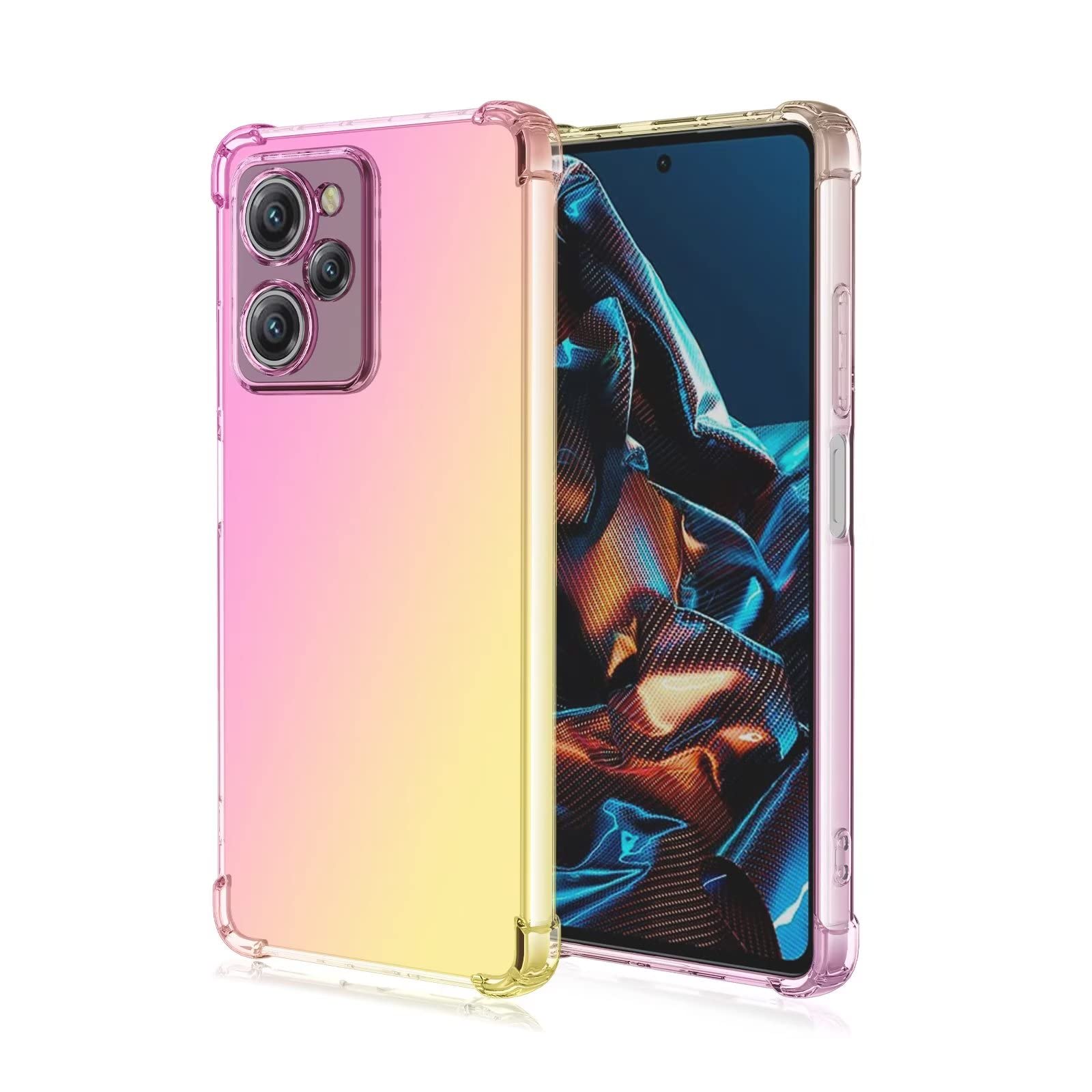 Custodia EASSGU Per OPPO Find X5 Pro – Silicone TPU Con Stampa Gatto, Trasparente, Antiurto - 2