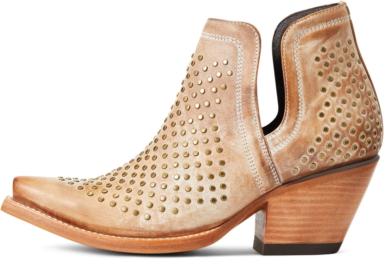 ARIAT Women's Dixon Studded Snip Toe Ankle Boots