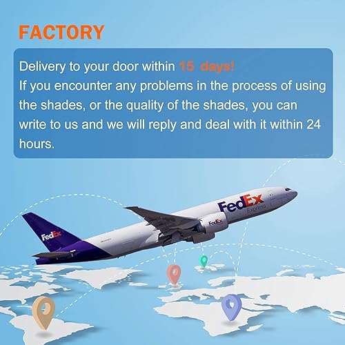 Miniatura 6 de Persilux Persianas enrollables personalizadas con diseño de cebra para ventanas con filtro de luz para día y noche, cualquier tamaño de 12-73