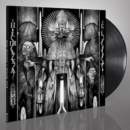 Hollow Void por Hell Militia, capa do álbum