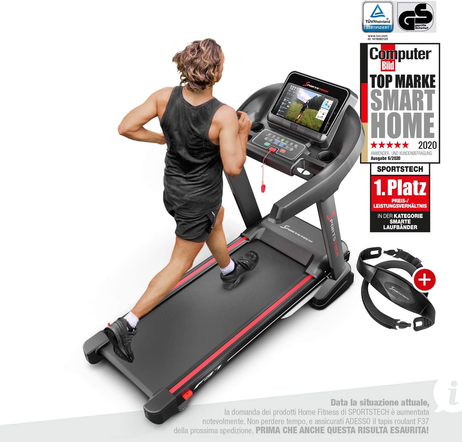 nastro tapis roulant per proforma