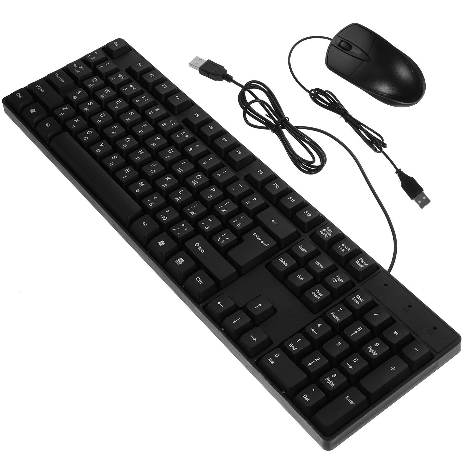 Juego de teclado y ratón USB con 104 teclas ABS y un diseño moderno elegante para tu oficina 8