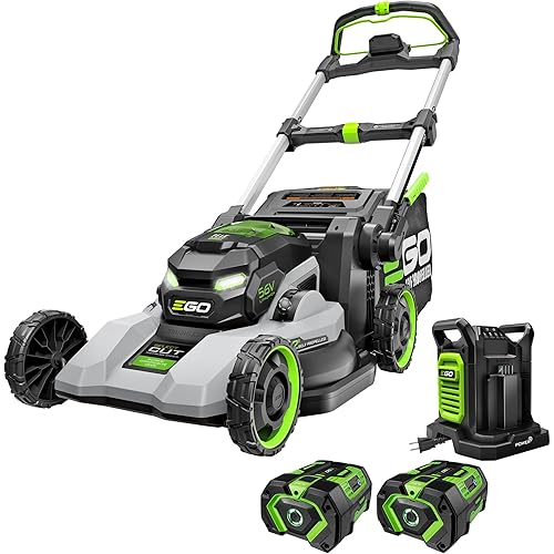 EGO POWER+ Electric Lawn Mower, Self-Propelled Cordless with 22" Super Composite Deck, Includes (2) 56V 6.0Ah Batteries and 560W Charger - LM2244SP-2