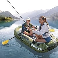 Vista 5 de INTEX 68347EP Seahawk 2 Conjunto de Barco Hinchable Capacidad