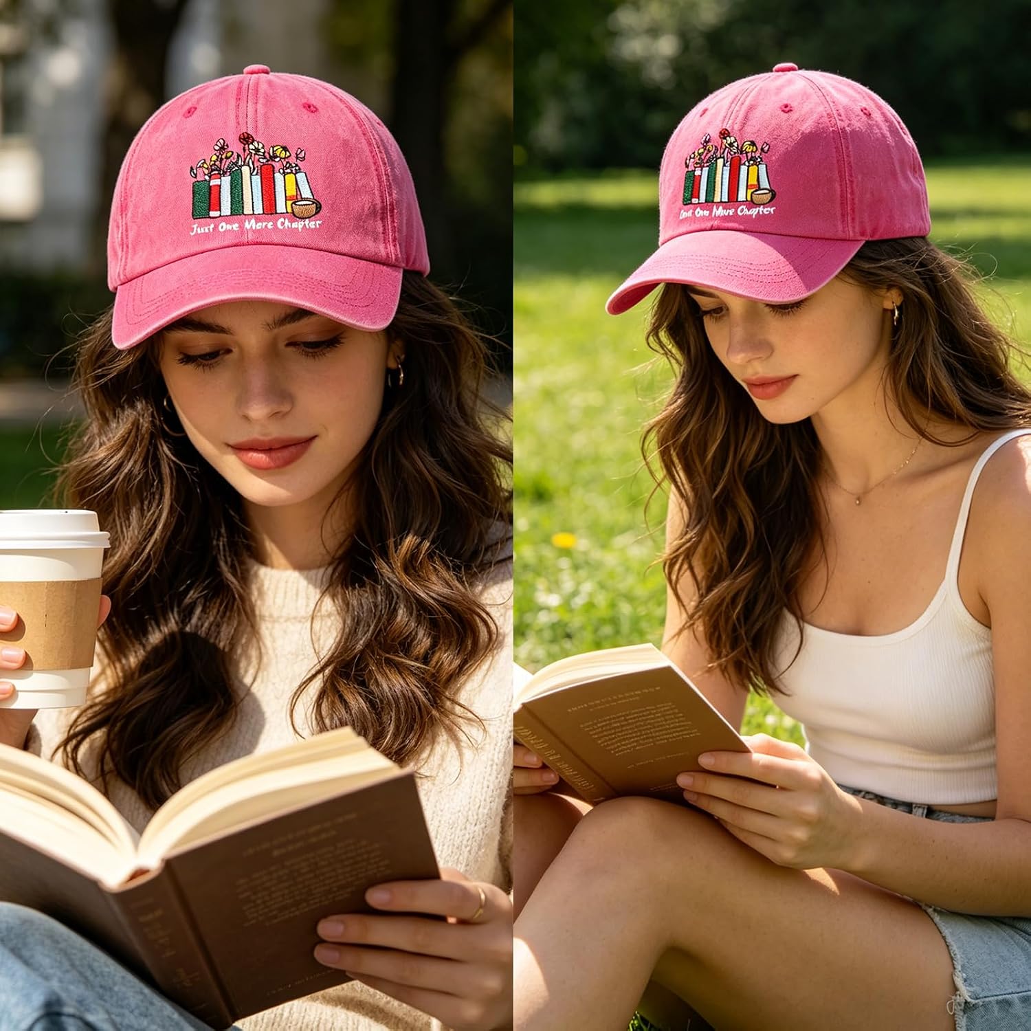 Book Lover Gifts, Books Baseball Hat, Reading Gifts For Readers Book Lovers image 5