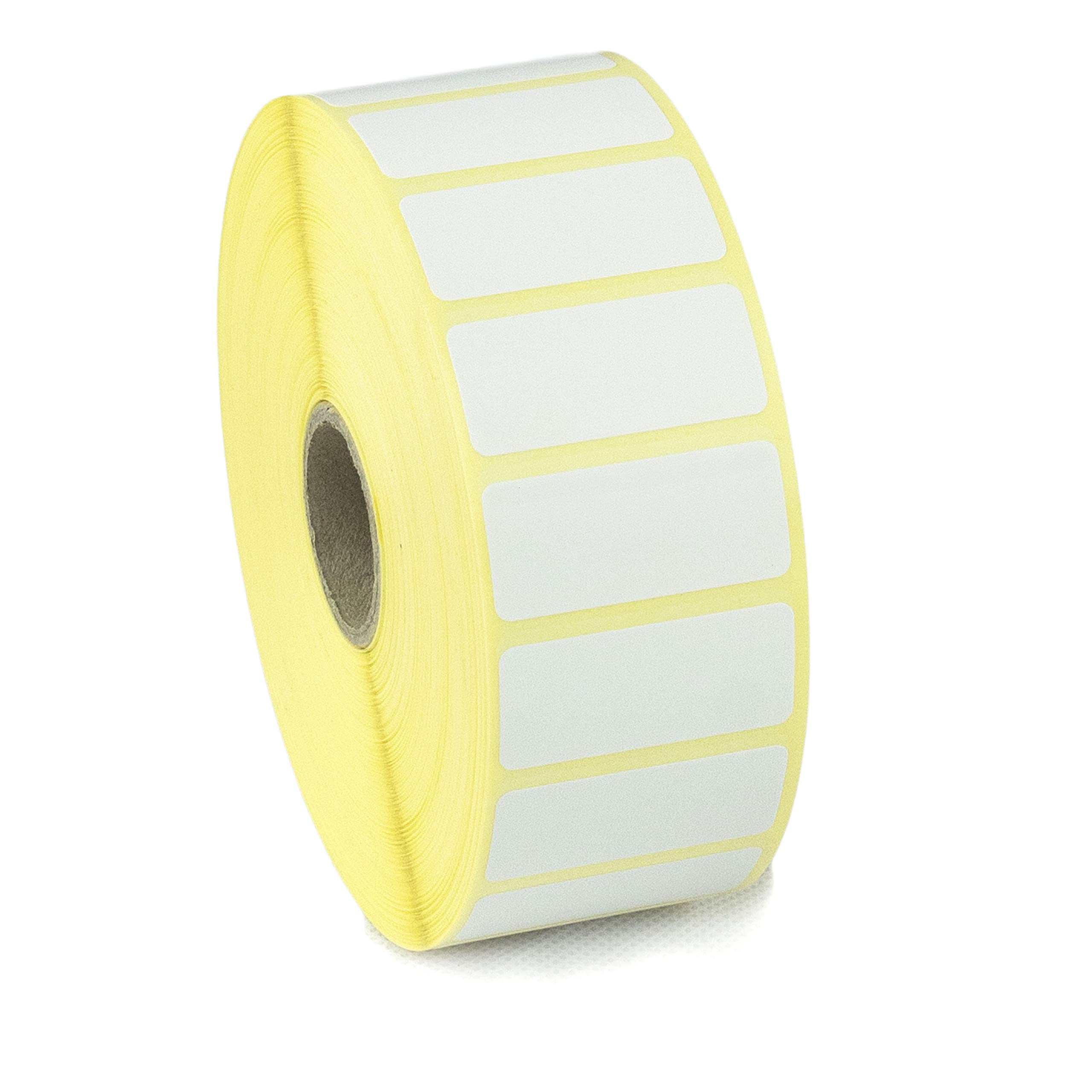 40mm x 20mm Direct Thermal Labels with Strong Permanent Adhesive. 2,000 per roll. 25mm Core. (5 Rolls)