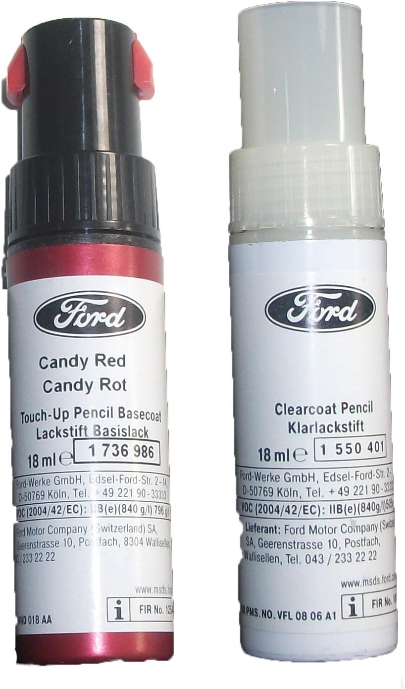 Ford Touch Up Paint Red Candy Tint Amazon.co.uk Automotive