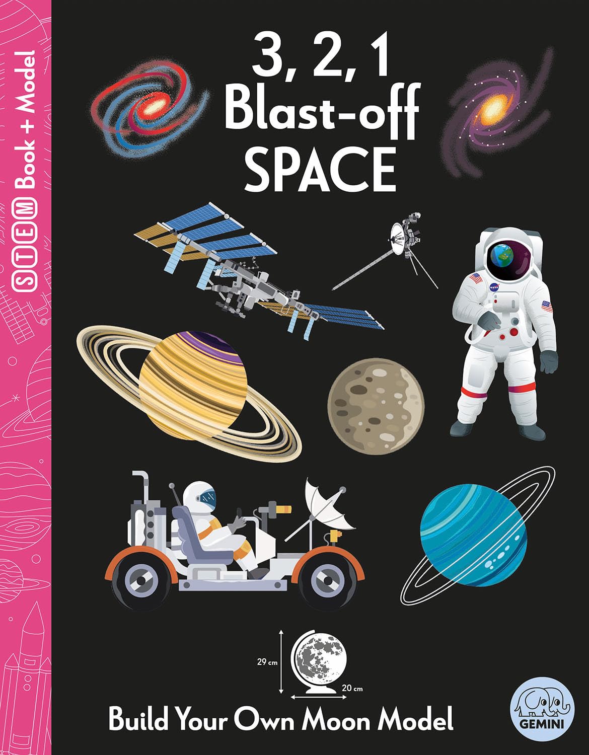 3, 2, 1 Blast-off Space (Ignite STEM Book + Model Kit) Board Bo | Lydia Halliday