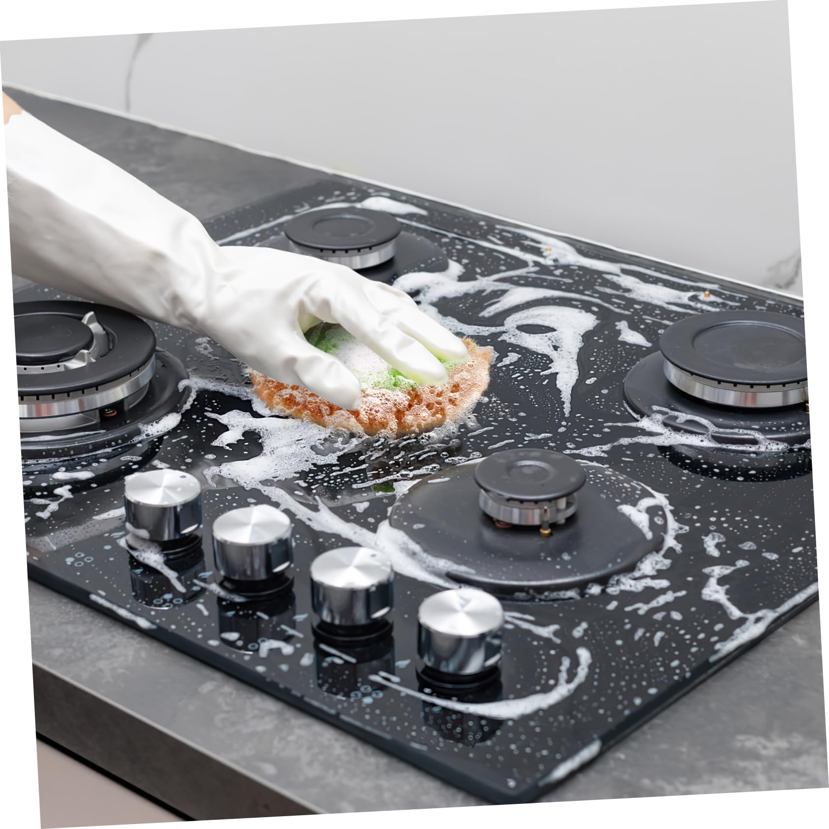 Cabilock 20 Piezas Paño De Cocina De Acrílico Plato De Esponja Esponjas para Limpiar Fregador De Platos Esponja De Cocina Esponjas De Plato Lavar Esponja De Limpieza Hogar Esponja Doméstica