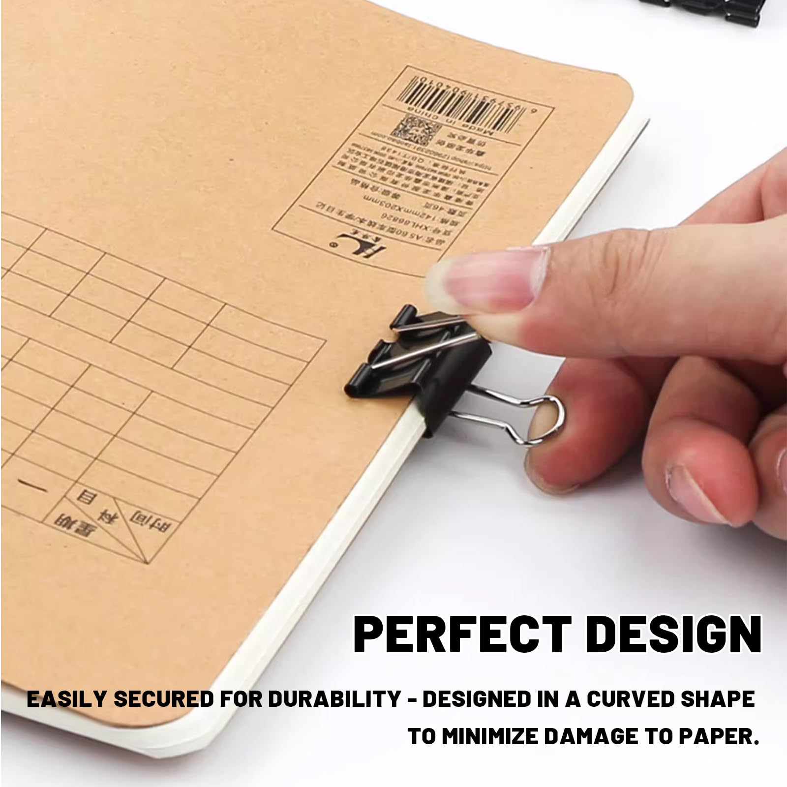 Set 132 Clip Fermacarte Metalliche - 15/25/41 Mm Per Ufficio, Casa E Scuola - Foto 7