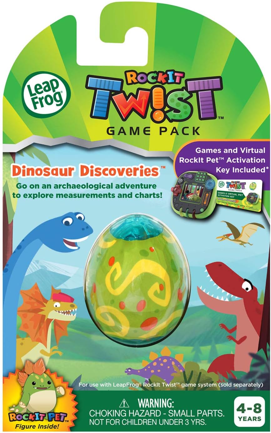 Leapfrog Rockit Twist ゲームパック:恐竜の発見